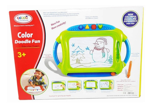 Tablero Mágico A Dibuja A Color Con Accesorios