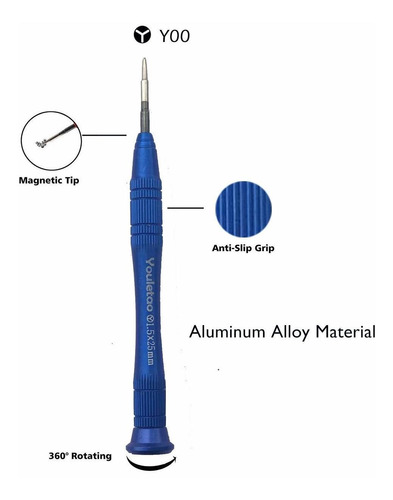 Destornillador Tipo Y 1.5 Para Nintendo Switch Y Samsung Gea