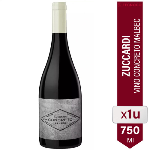 Vino Tinto Zuccardi Concreto Malbec 750ml