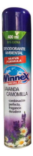 Desodorante Ambiental Winnex 400ml Lavanda Camomilla