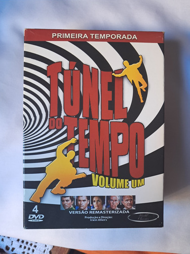 Box Dvd - Túnel Do Tempo - Temp. 1 E 2 - Completo E Lacrado (Usado)