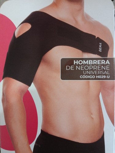 Hombrera Universal D.e.m.a Neoprene Tendinitis