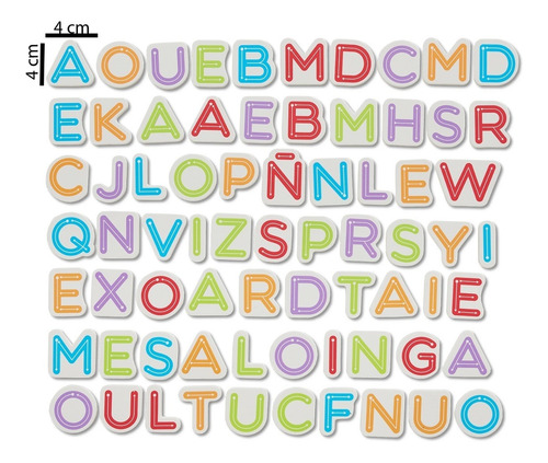 Imagen 4 de 10 de Letras De Goma Eva. Juguetes Para El Baño