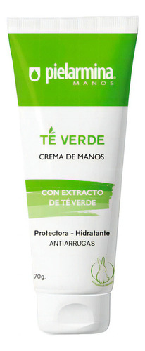  Crema De Manos Té Verde 70 G | Pielarmina