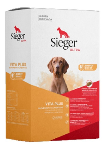 Sieger Ultra Vita Plus Suplemento X 1.5kg Tp