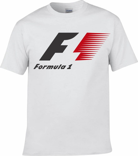 Playera Formula 1, Cuello Redondo 100% Algodón