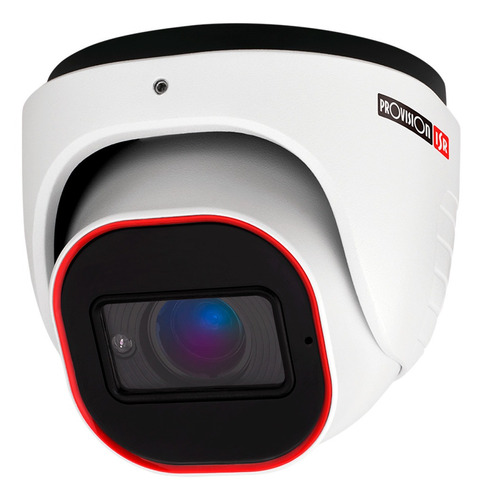 Cámara Domo Ip H.265 Provision-isr Di-380ips-mvf Int Y /vc Color Blanco