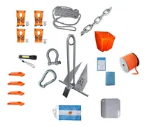 Comprar Kit De Elementos De Seguridad Náutica Lanchas Ancla Imp 5,5m