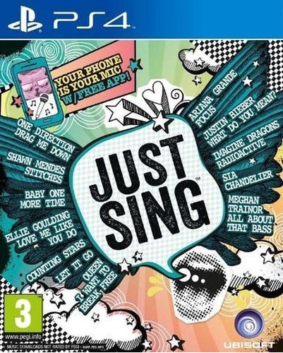 Just Sing Ps4 Fisico