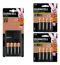 Comprar Kit Duracell Cargador Con 4 Pilas Aa + 8 Pilas Aa
