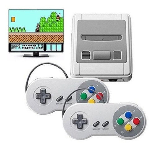 Console Video Game Classic Retrô Eony 620 Jogos Nintendo 2 Control