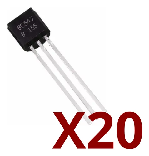 comprar 20 Und Transistor To-92  Npn Bc547 Bc 547