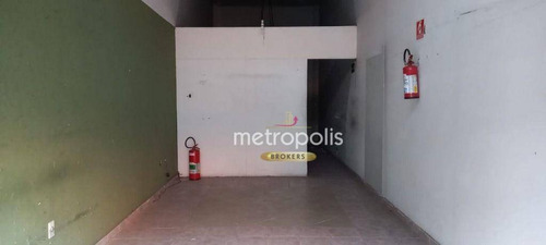 Imagem 1 de 5 de Salão Para Alugar, 60 M² Por R$ 1.700,00/mês - Centro - São Caetano Do Sul/sp - Sl0401