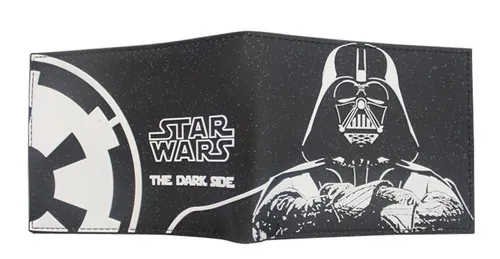 Billetera Cartera De Darth Vader Star Wars Dark Side Pvc Env o