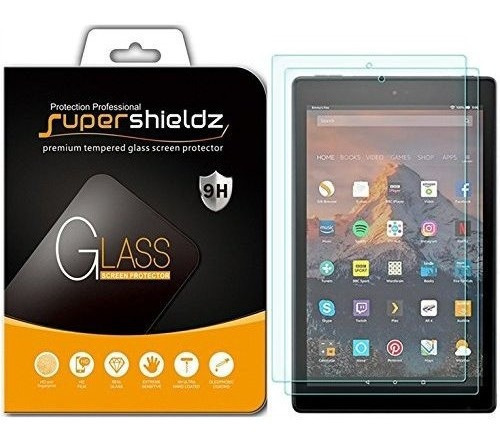 Paquete De 2 Supershieldz Para Allnew Fire Hd 10 Tablet Prot