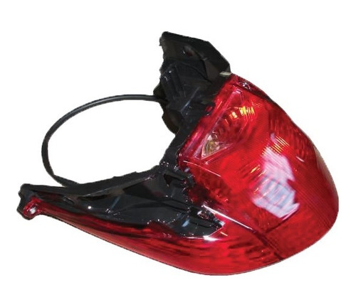Lanterna Traseira Completa Biz125 2011 Em Diante Vermelho