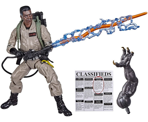 Zeddemore Hasbro Cazafantasmas Figura De Colección