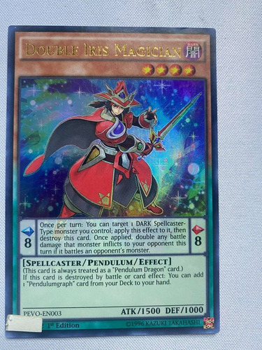 Double Iris Magician Ultra Yugioh