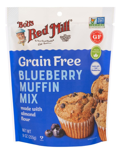 Bob's Red Mill Grain Free Blueberry Muffin Mix