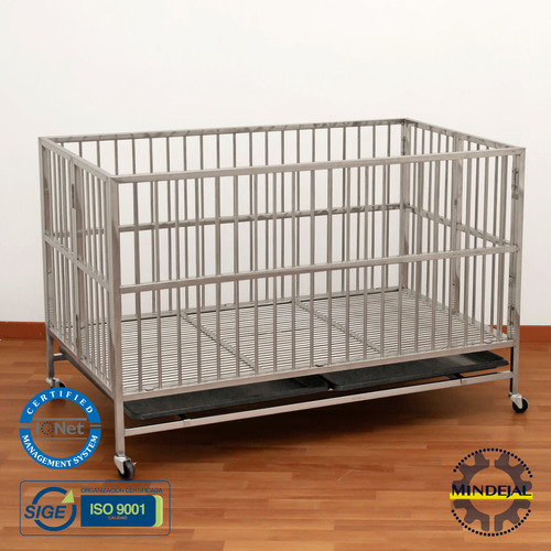 Jaula Corral Plegable De Acero Inoxidable Tym