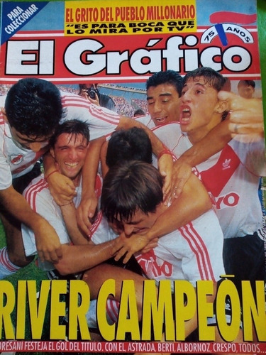 El Grafico 3885. River Campeón Apertura 1993