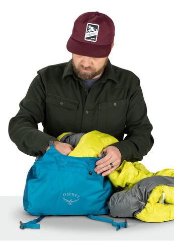 Saco De Compresión Osprey Straightjacket De 12 L, Azul Al