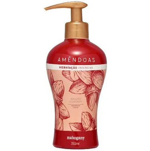 Hidratante Amêndoas 350ml Mahogany - Nutrição E Elasticidade