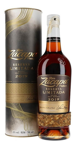 Ron Zacapa Centenario Reserva Limitada 2019