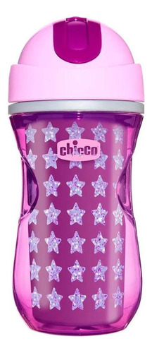 Copo Sport Cup 14m+ Menina Chicco Roxo Estrela