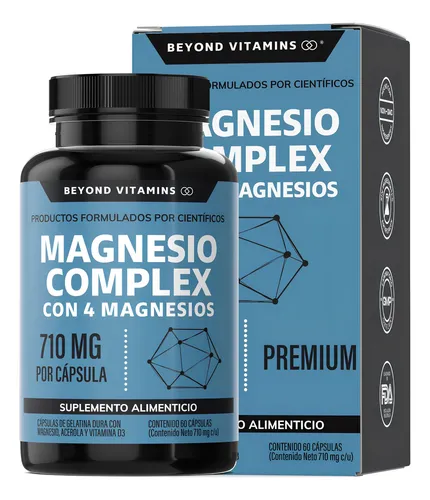 Beyond Vitamins | Magnesio Complex | Citrato de Magnesio polvo, G...
