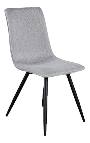 Silla Mika Industrial - Gris Color de la estructura de la silla Negro