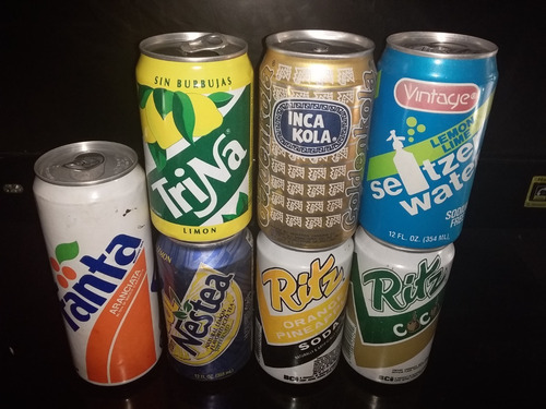 Imagen 9 de 10 de Latas De Refrescos De Coleccion
