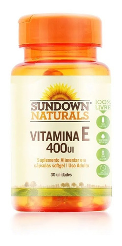 Suplemento Em Cápsulas Sundown Naturals Encapsulados Sabor Em Pote 30 Un