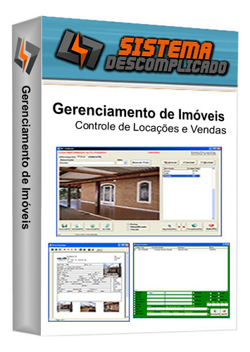 Locação Sistema Controle Imóveis Corretores Anual