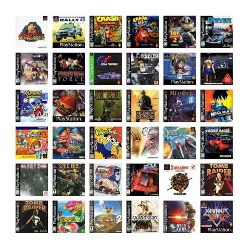 comprar Dez Jogos Psone Ps1 A Escolha Do Cliente