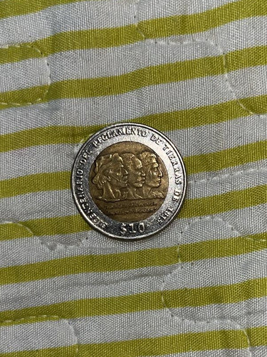 Moneda De $10 Bicentenario Uruguaya. Coleccionistas