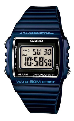 Imagen 1 de 2 de Reloj Casio Resistente Al Agua 50 Mts. W 215 H Dama