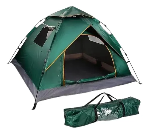 comprar Carpa Autoarmable Con Sobre Techo 2-3 Personas Camping 