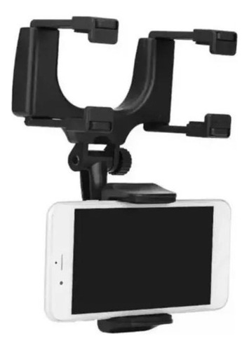 Suporte De Celular Retrovisor Veicular 360º Antiderrapante