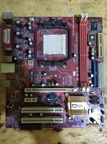 Imagen 1 de 1 de Tarjeta Madre Amd Socket Am2 Para Repuesto