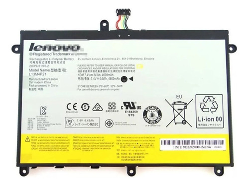 Bateria Lenovo Yoga 2 11 Series 203332 L13m4p21