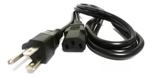 Cables De Poder Para Pc Monitor Ps4 Pro Fuente Parlante Ampl