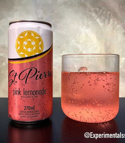 Imagem 2 de 3 de 24x Agua Tônica St Pierre Red Mint Lata 270ml
