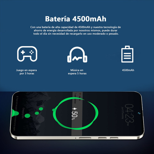 Sj Teléfonos Inteligentes Android Baratos 4g S25 Ultra 6.6 Pulgadas Ram4gb Y Rom128gb Verde Oscuro