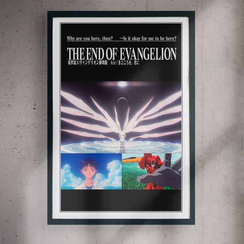 Cuadro 60x40 Anime - The End Of Evangelion - Poster
