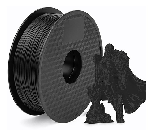 Filamento Para Impressão 3d 1,75mm 1kg Pla Preto