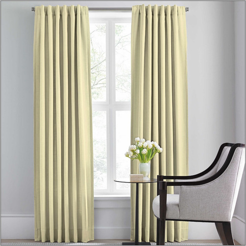 Imagen 2 de 2 de Juego De Cortinas Blackout Bloquea 100% Lavable Lavarropas