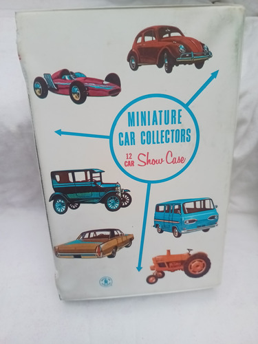 Coleccionador Case 12 Carros Mattel Inc Toy Makers 1966