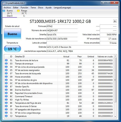 Disco 1 Tb Seagate Notebook Ps3 Ps4 Dvr - Usado Impecable !!