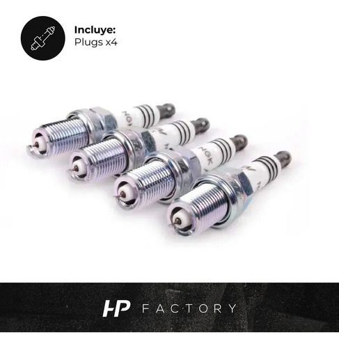 Imagen 3 de 10 de Kit Bujías Iridium Grado 7 Bkr7eix Ngk Fiat Polo Adv 1.6 X4